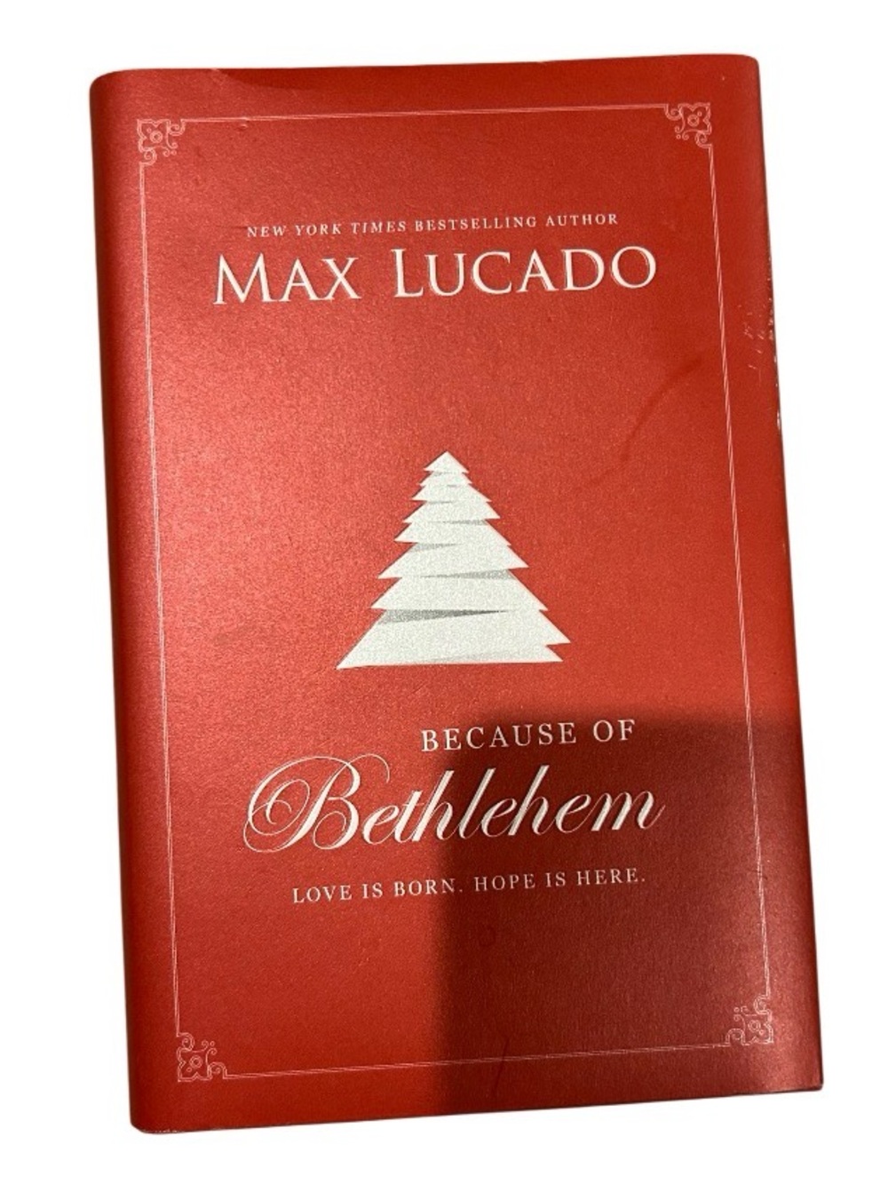 Because of Bethlehem - Red Hardcover Devotional
